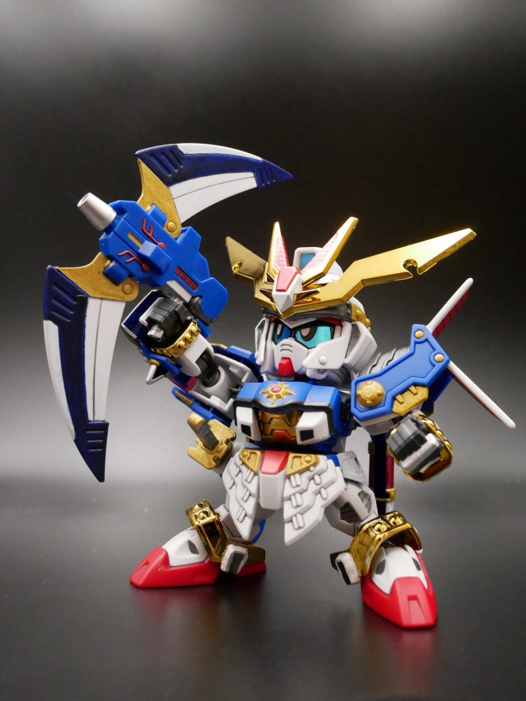 厳光の弓٩( ᐛ )و羽根な部分はヴェスバーな感じに塗り分けました😊ここも俺オリジナルになります😆