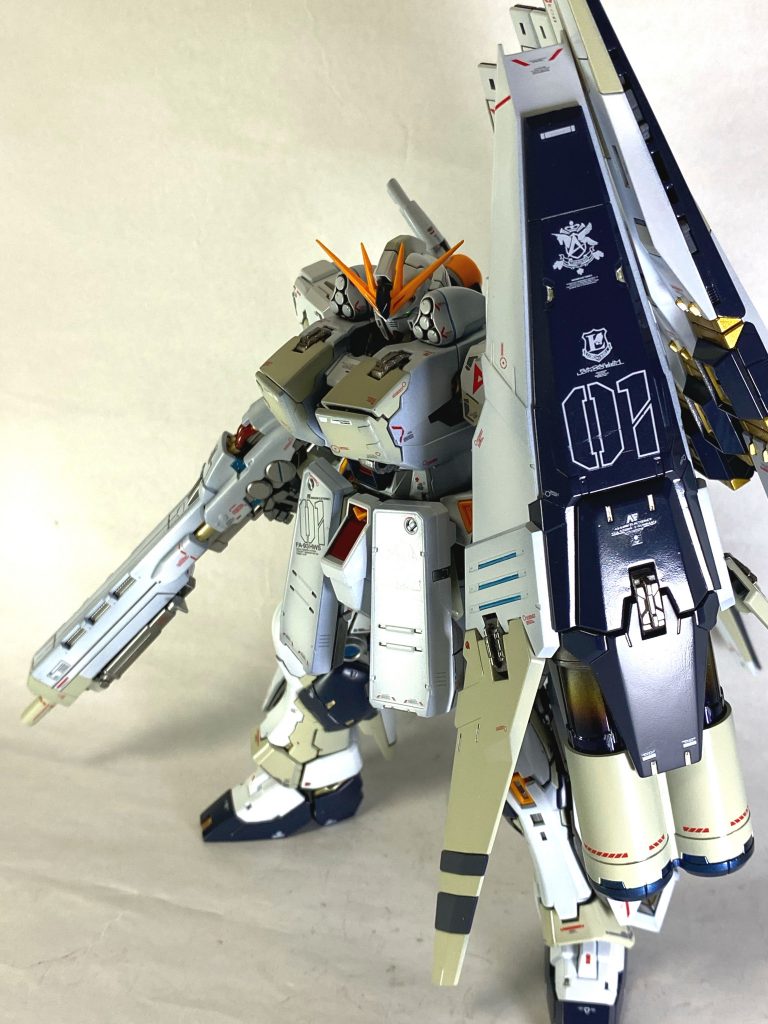 RGνガンダムHWS–4枚目/制作者：@u_pczero