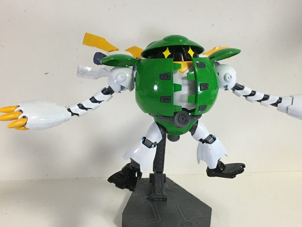 “大ちゃんビーム”腹部に備え付けられた照射ビーム。チルノカプルとは違った典型的な砲撃用武装。