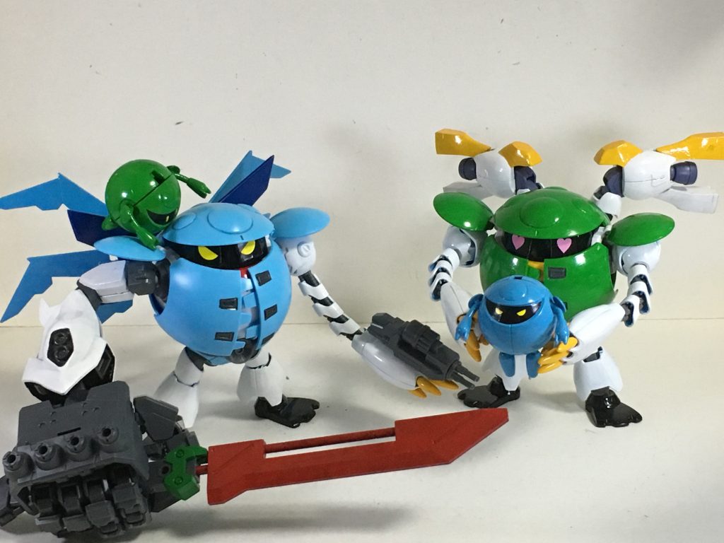 チルノちゃんとツーショット。大ちゃんがかなり表情豊かです。