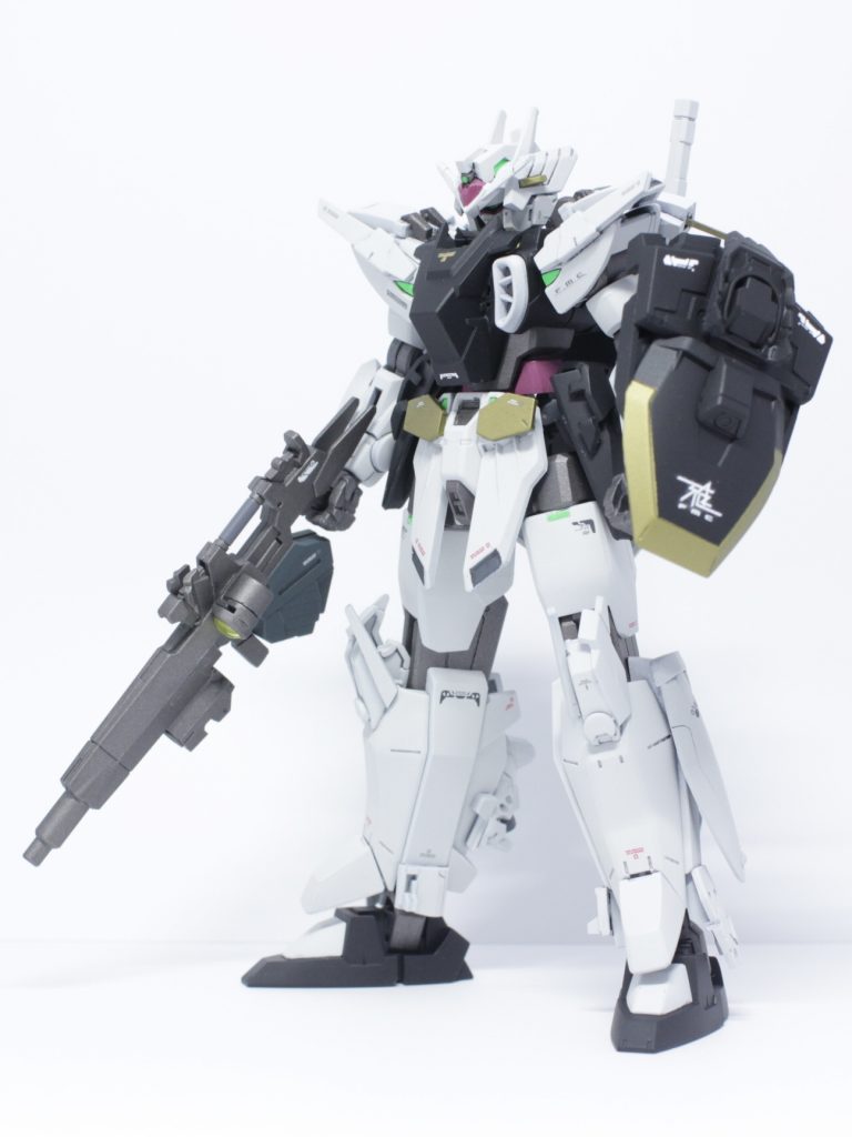 【1,000円ガンプラ】ガンダムミッレ–2枚目/制作者：若菜もぐどり🔰