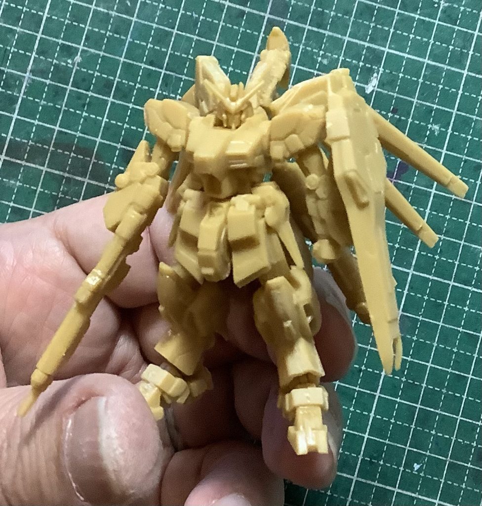 １時間半くらいかかって組み立てました