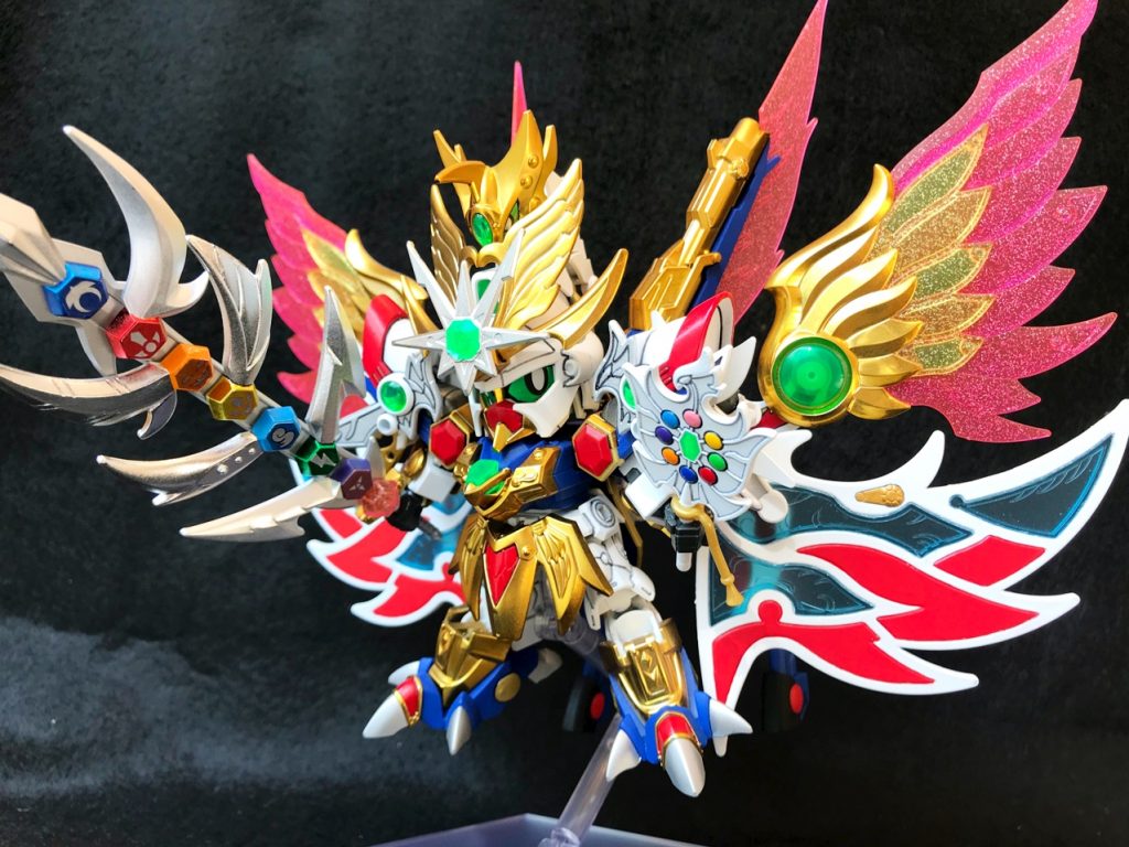父親である新世大将軍の力を借りて、飛駆鳥大将軍がパワーアップ!!まさに最強!!