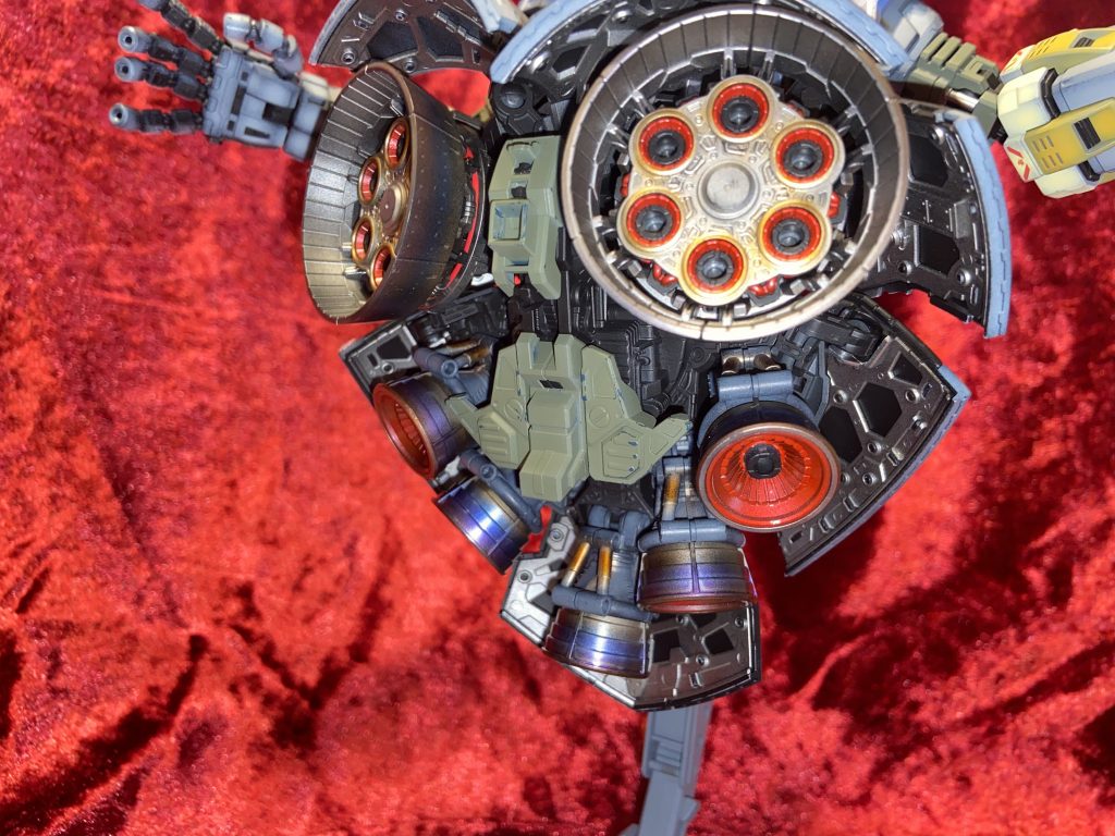 力入れたとこです。この焼きついた感じの塗装はなんていうのかいろいろ調べたり勉強になったキットです。