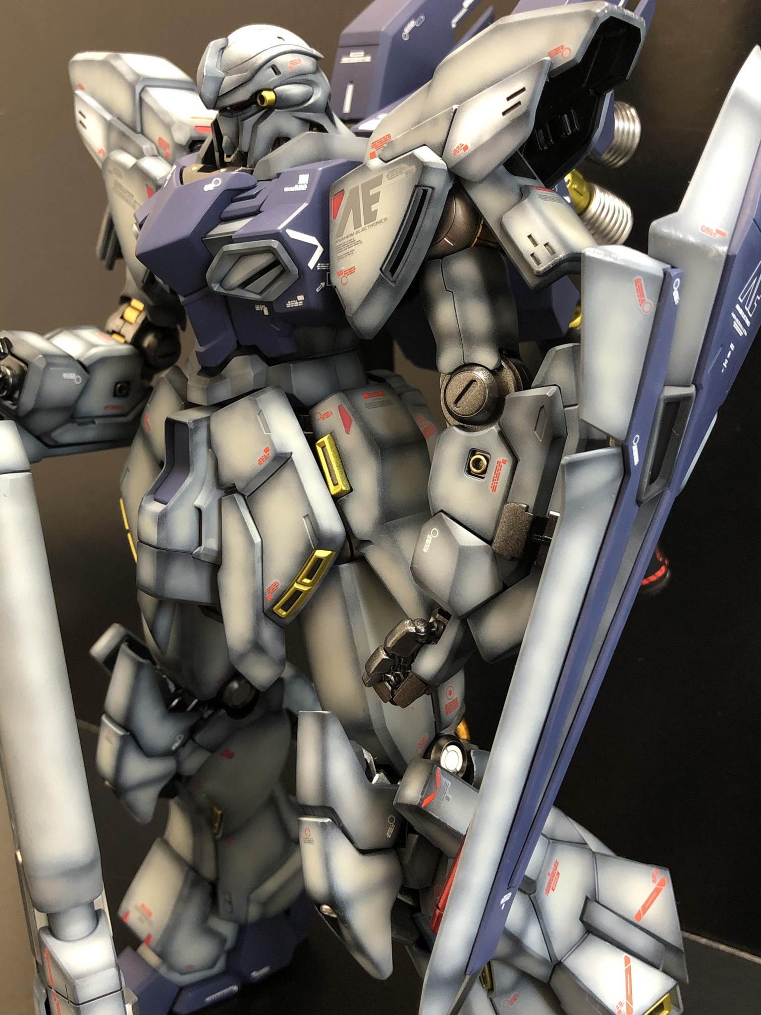 【大阪直販】MGシナンジュ ver.Ka グラデーションキャンディ塗装 フルメタルパーツ使用 ロボット