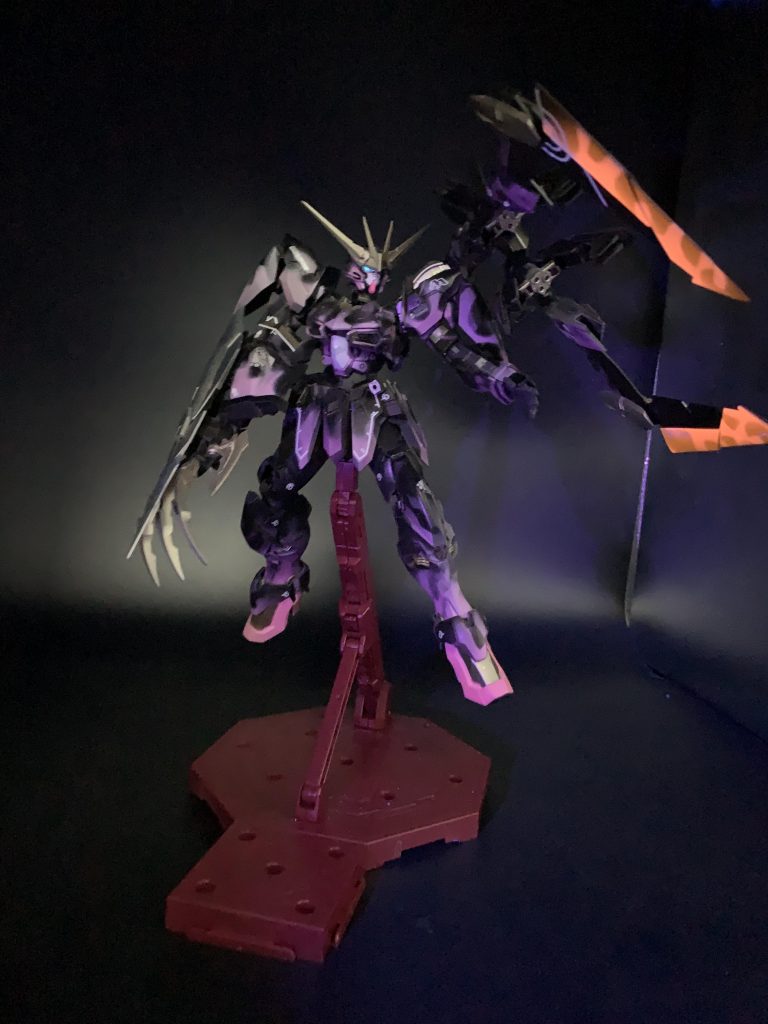 テスタメントガンダム陽炎塗装チャレンジ–2枚目/制作者：ansang