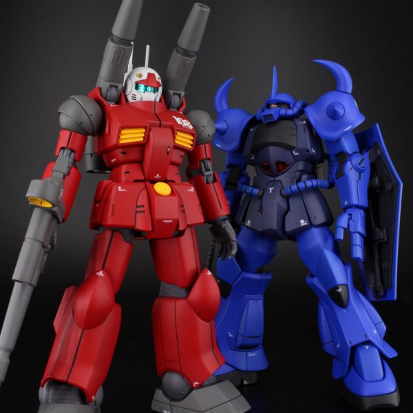 HG ガンキャノン＆グフ (REVIVE)