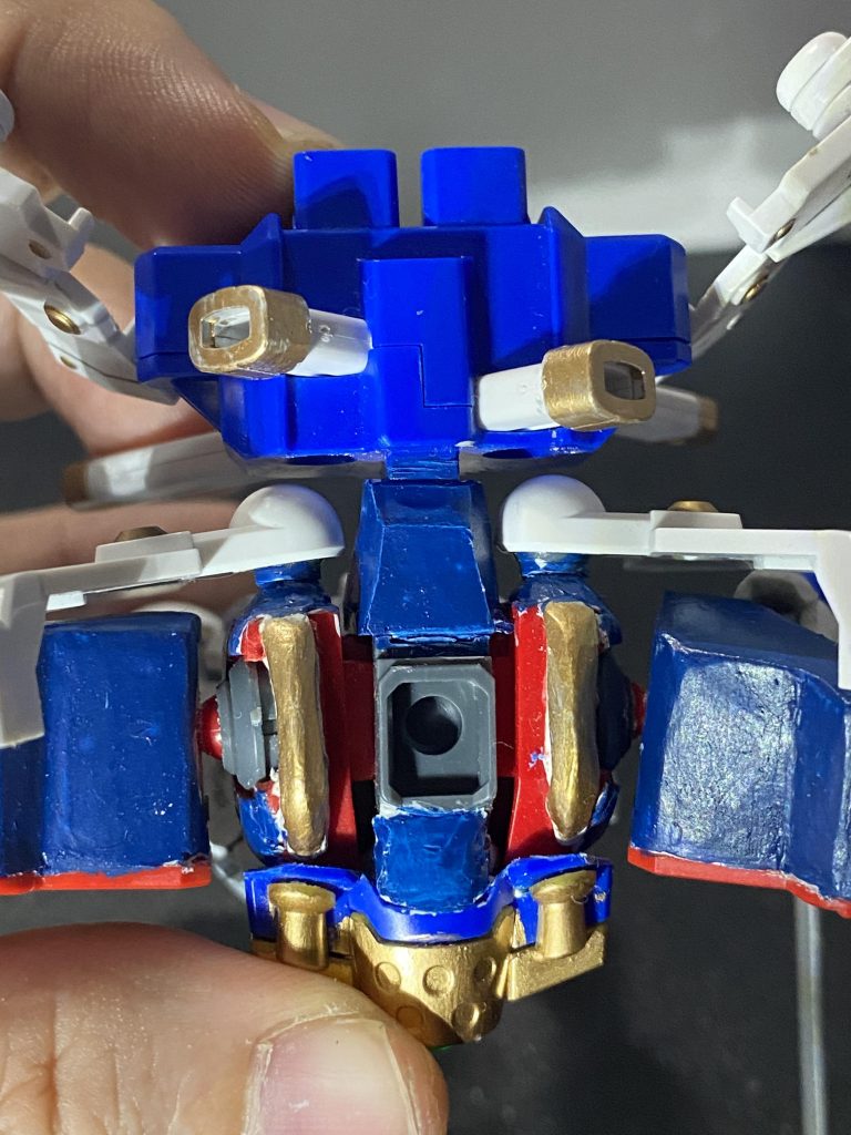 塗りが甘いのがバレバレですね(笑)いつかエアブラシでやりなおしたい…