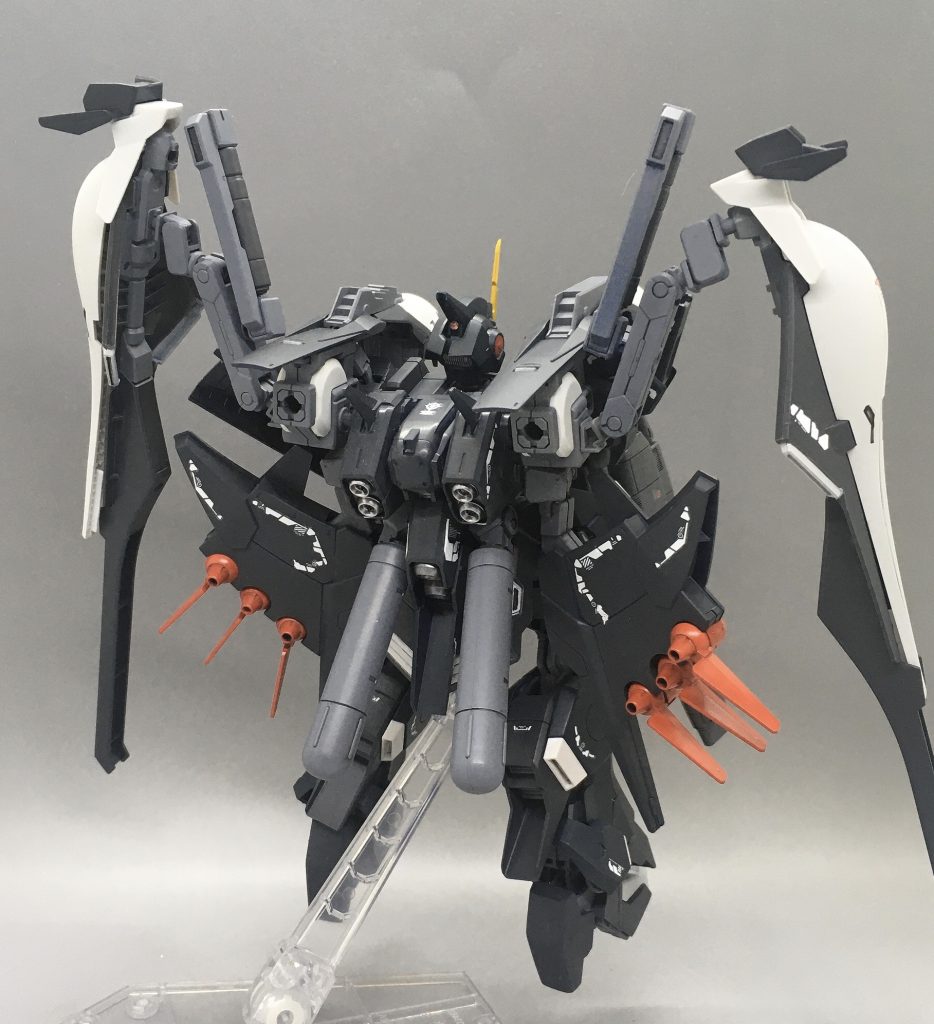 フル装備後ろ姿