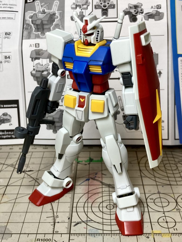 デカール、ウェザリング前の状態。普通にイケメンですね(笑)