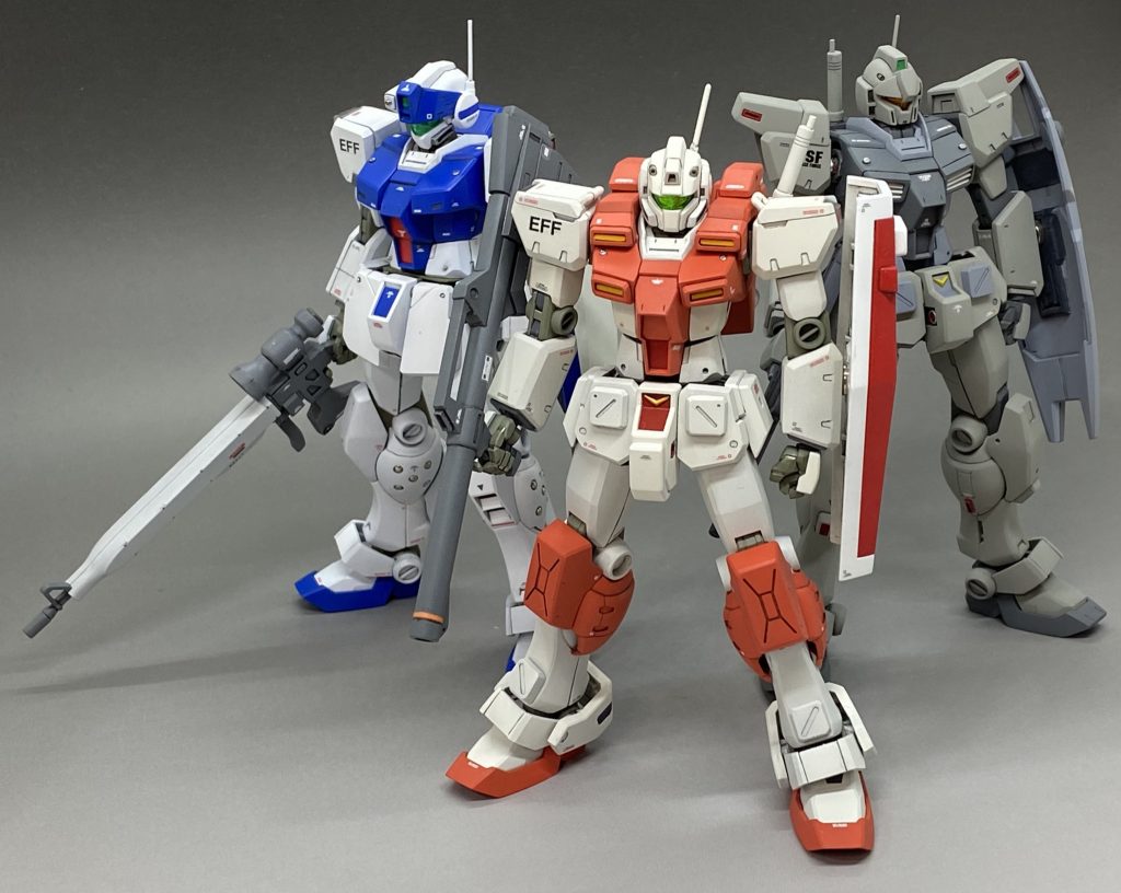 3機で記念撮影またGM/GMベースで何か作りたいです。