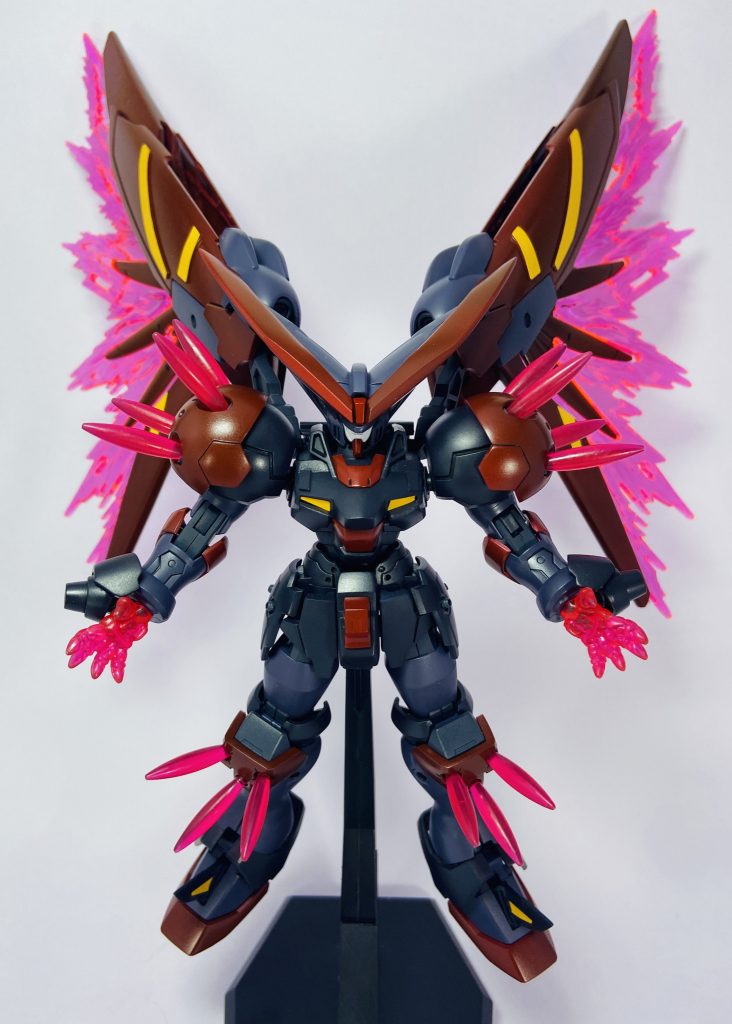 やるしかないフルバースト。完成した時は笑ってしまいました。