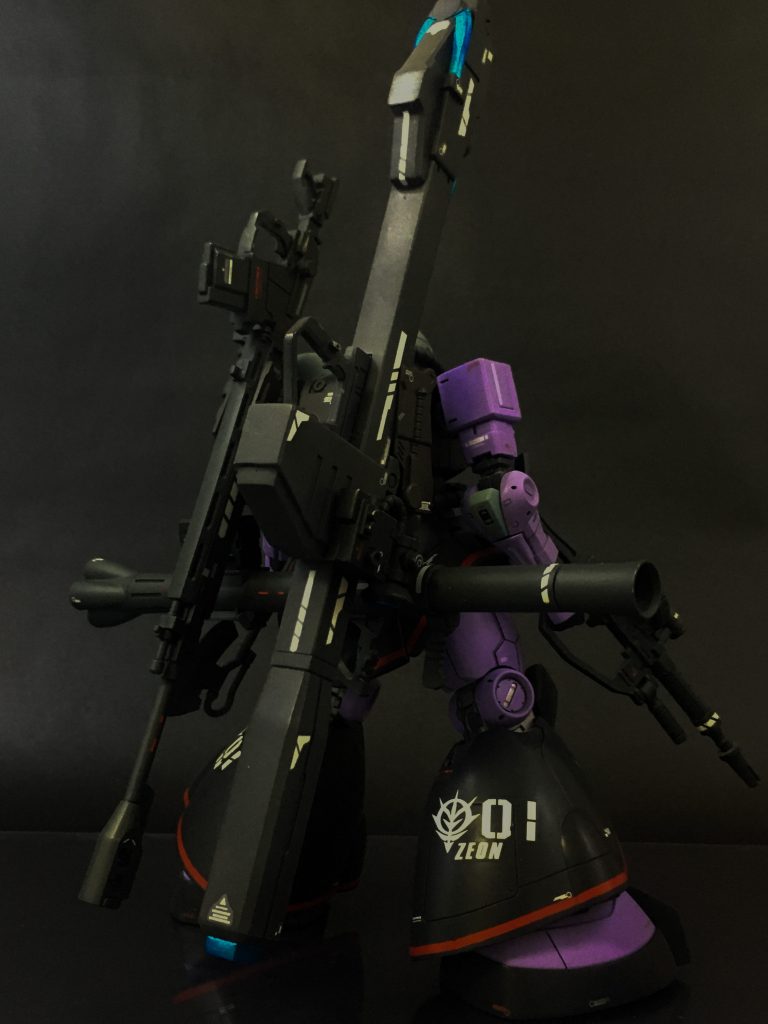 ア・バオア・クー戦 背面