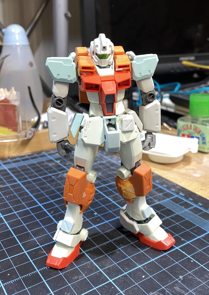 製作途中はこんな感じです。