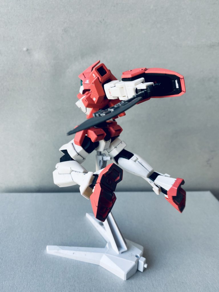 そうです!バクトを一刀両断したあの機体です!ずっとやってみたかったので。