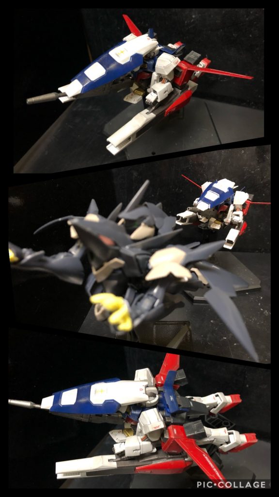 デシル「こんな.....この僕が...!」フリット「もうやめるんだ!」デシル「こうなったら...!宇宙要塞アンバットの総攻撃だ...!めちゃくちゃにしてやる...!」ウルフ「やべえ!!フリット!戻って来い!!こっちも奥の手だ!!合体するぞ!」フリット「ハイ!ウルフさん!!」ウルフ「いくぞ!!フルアーマー形態ってやつだ!合体するぞ!」フリット「ハイ!」ウルフ「コレがガンダムAGE−1フルグランサ・バーストだ!!」