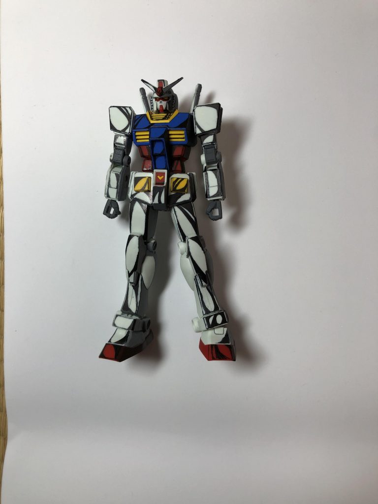 EG ガンダム イラスト風–4枚目/制作者：@overflag390