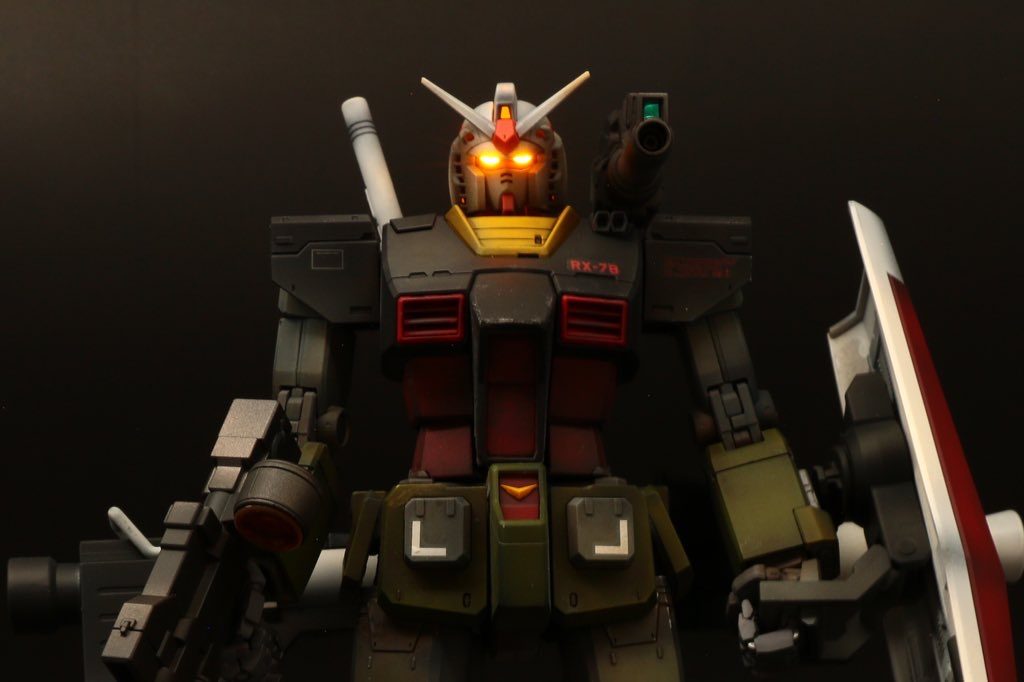 光量が強いガンダム