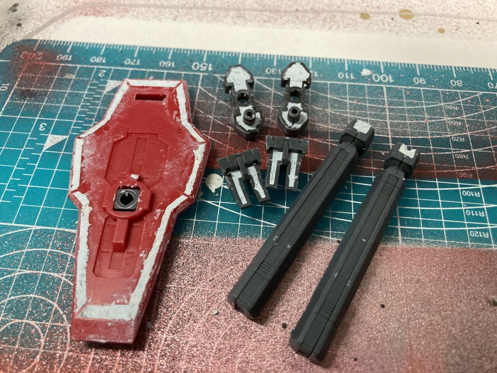 パテで肉埋めしてるんですがいまいち目立たない所だったのでやらなくてもよかったかも…