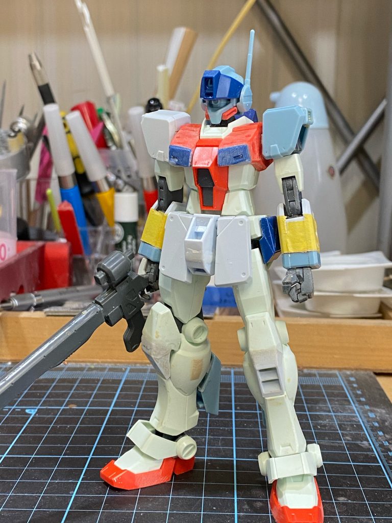 脚の作業が面倒ですが楽しく作業出来ました。GM/GM再販希望ッス❗️