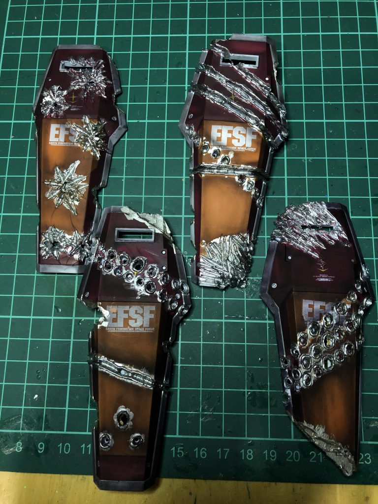 一番アーマーに時間かけました