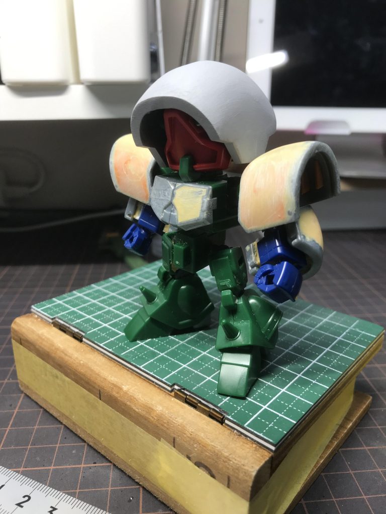 典韋アッシマーを2個使用しました。そこだけみればお値段はMGクラスw