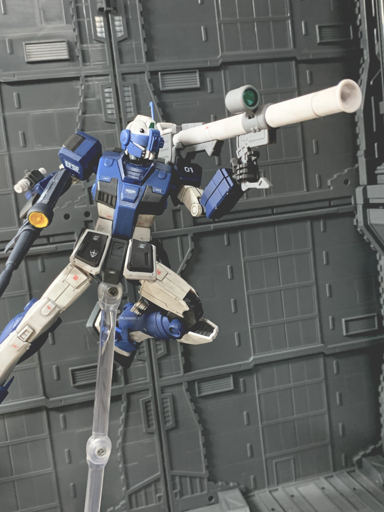 ハイパーバズーカ。こちらもオリジンガンダムのを使用しています。