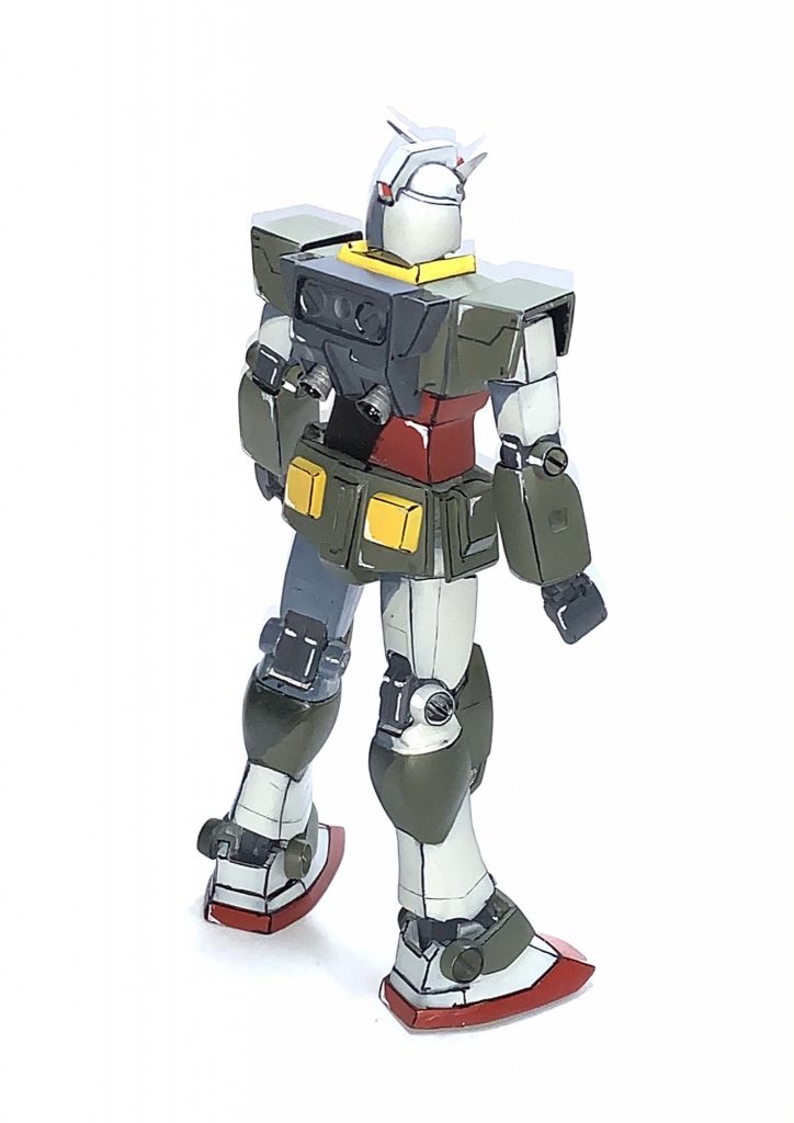 HGUC21ガンダム！セル画塗装仕上げ！–4枚目/制作者：@shinji