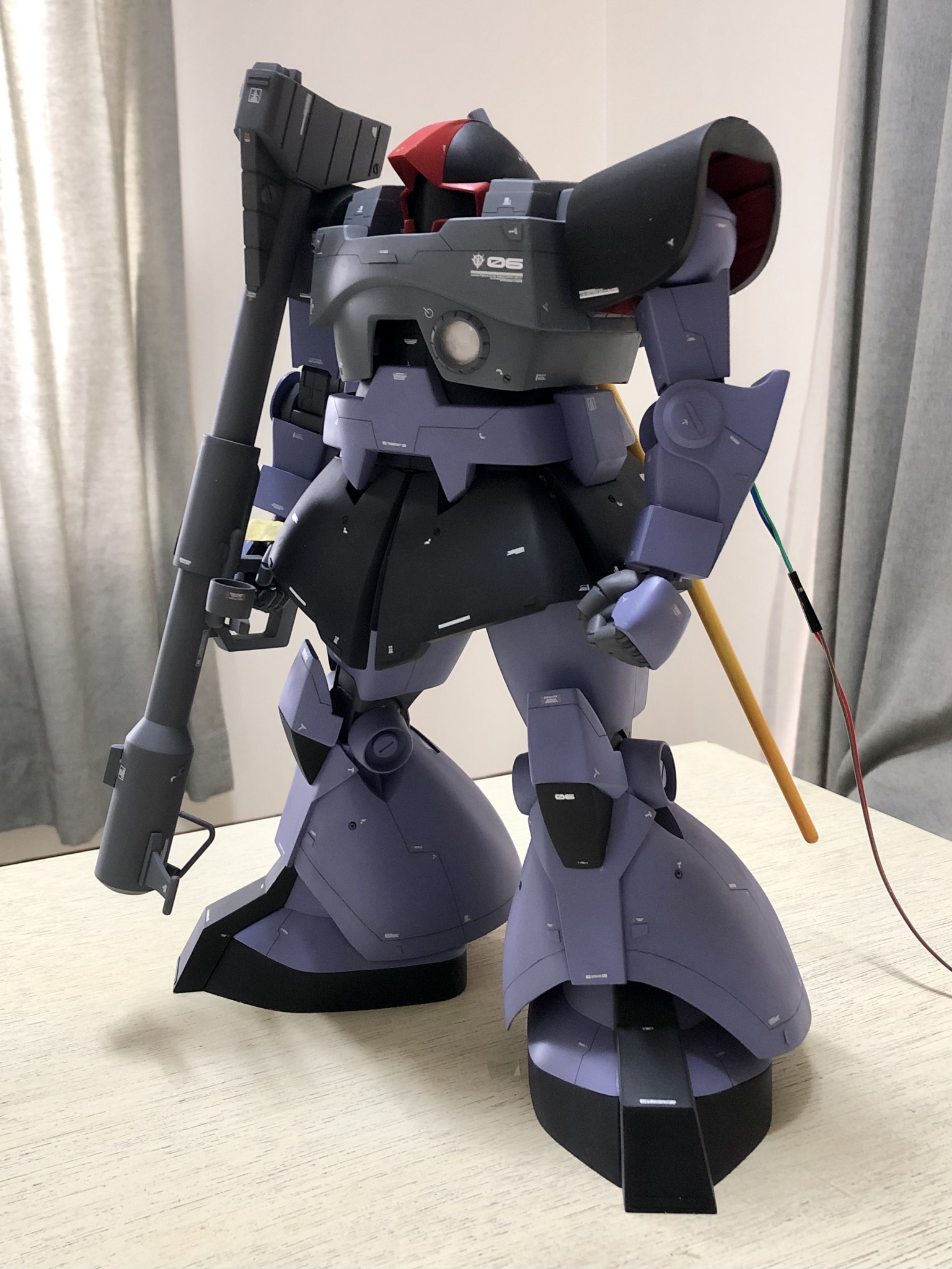 旧キット1/60ドム｜キクタツさんのガンプラ作品｜GUNSTA（ガンスタ）