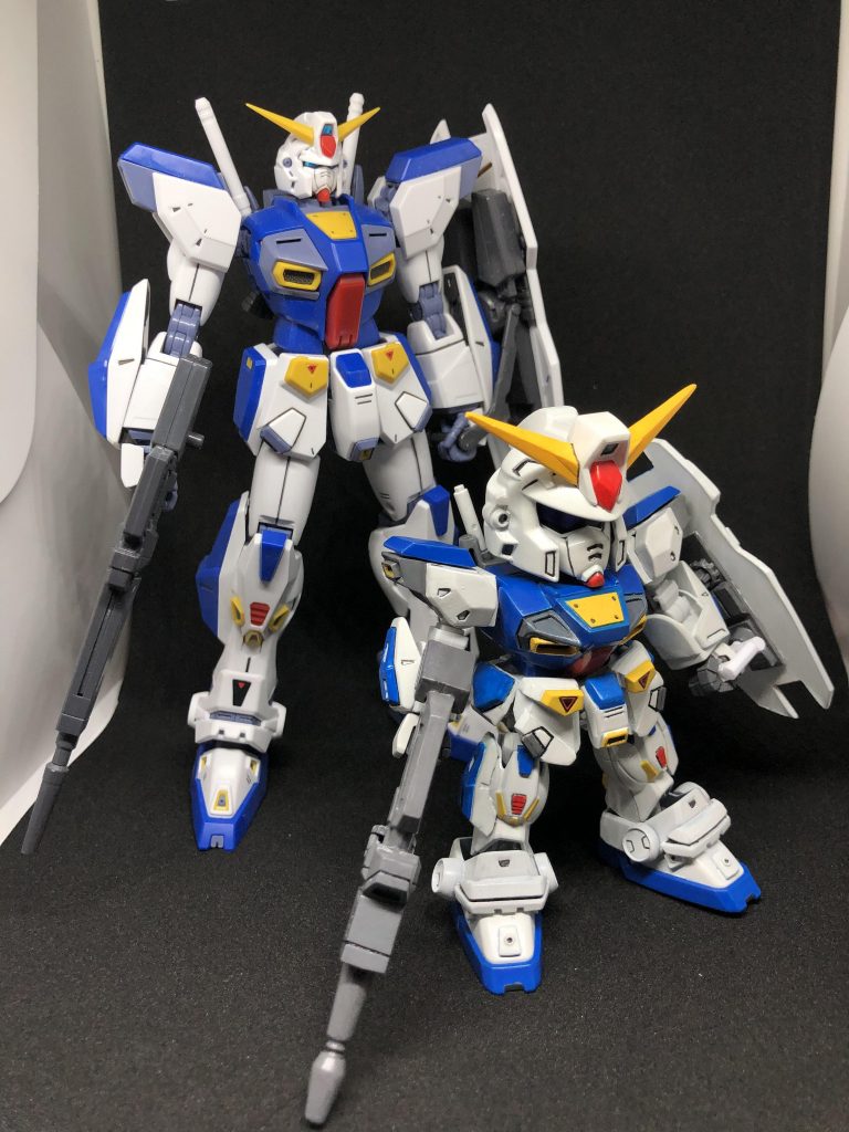 MGのF90とのショット。