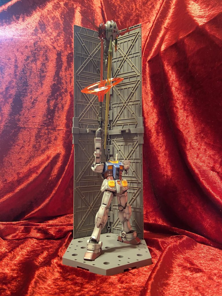 前回投稿したガンダムでラストシューティング!カッコいいです!(^^)