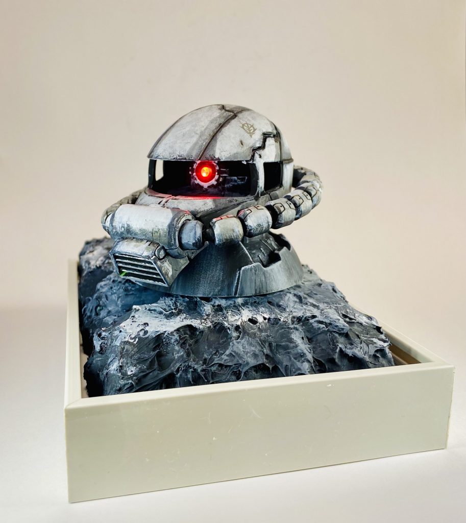 EXCEED MODEL ZAKU HEAD コミックタッチ調仕上げ–5枚目/制作者：H4co Y