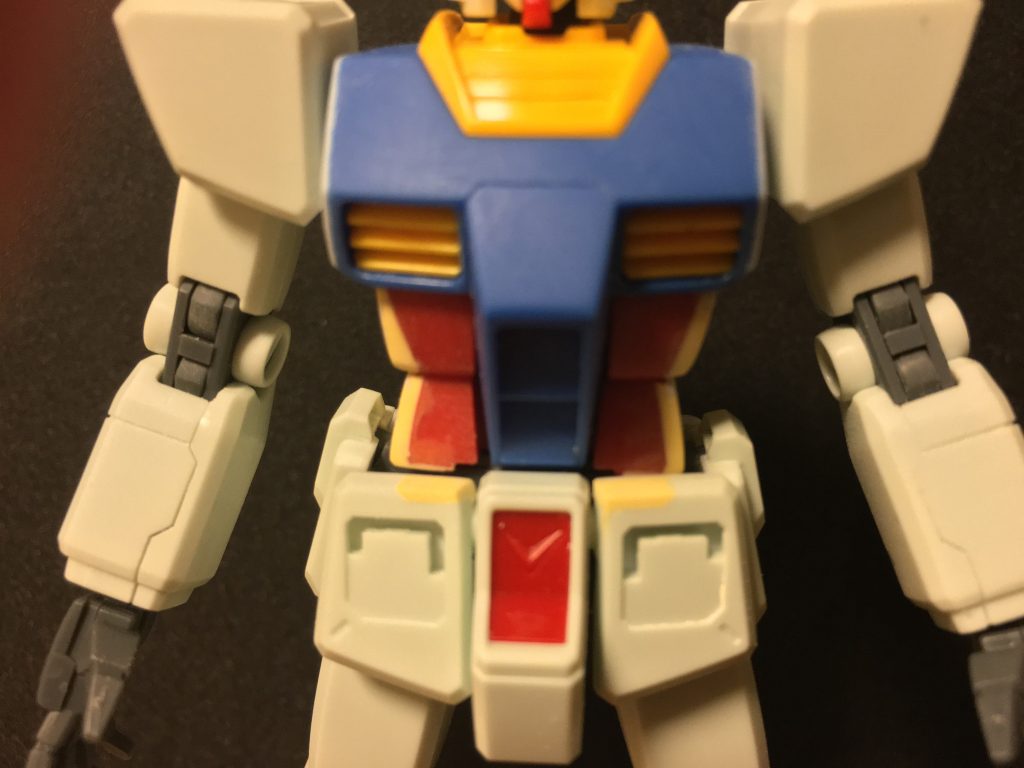 ウエストが細すぎると感じたのでボリュームアップ腰アーマーのフロント側も微妙に形状変更しました