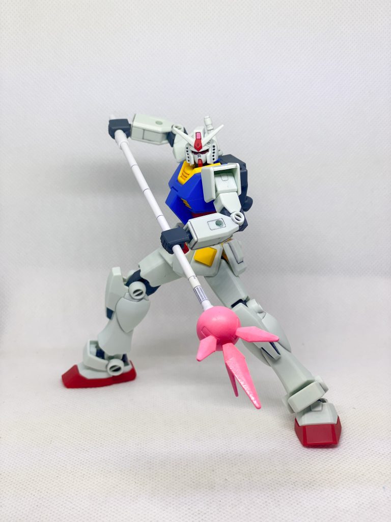 ガンダムエース付録のビームジャベリン。