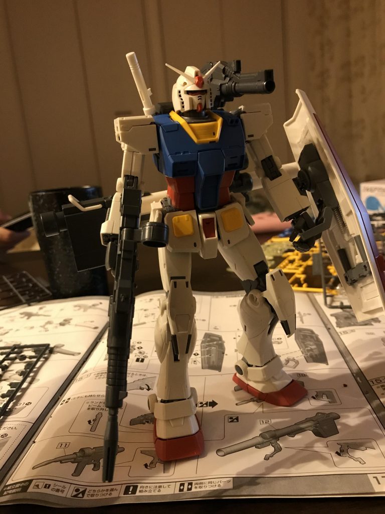 素組みはサクサク出来ました