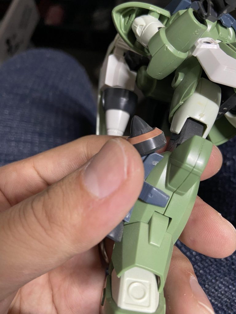 ガッツリ開いてるので‥