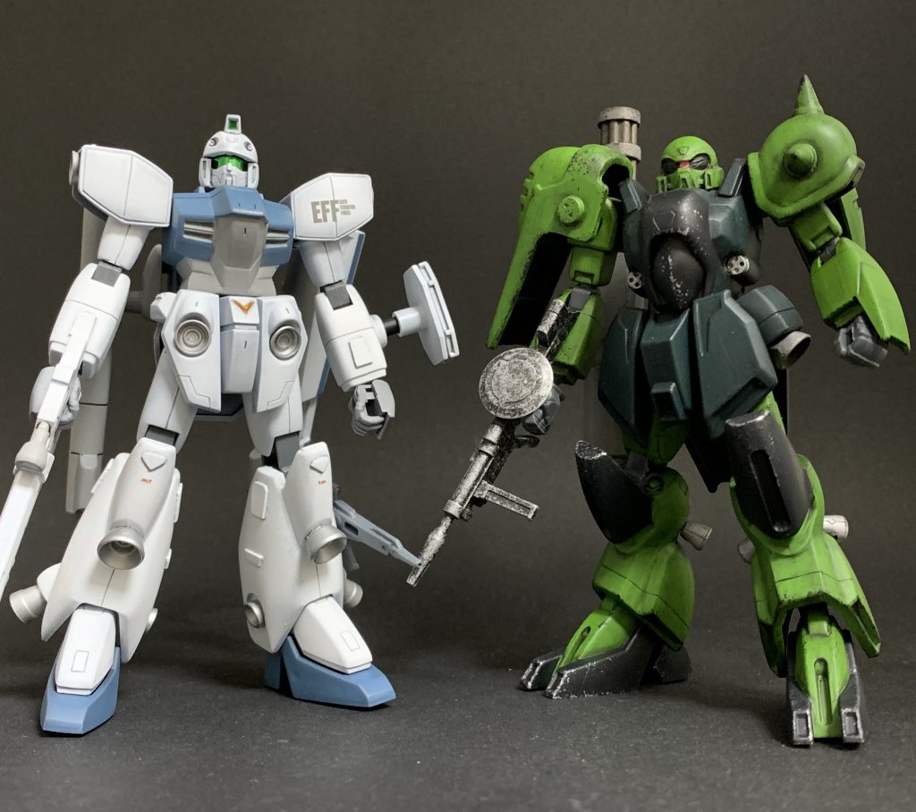 最強のジムとザク 焔小豆さんのガンプラ作品 Gunsta ガンスタ