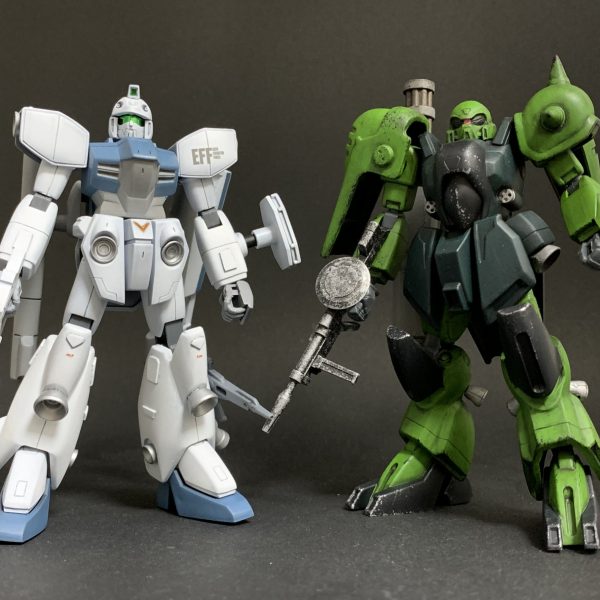 最強のジムとザク