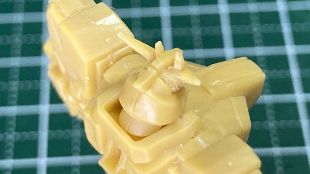 アンテナを細く整形