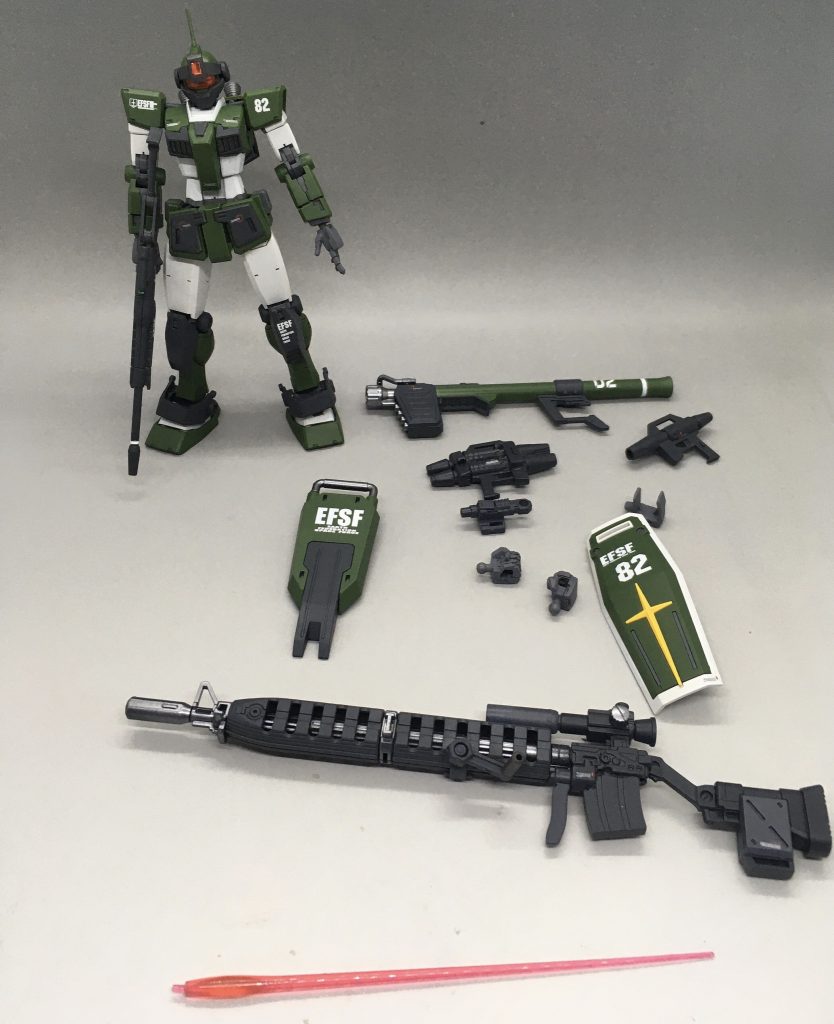 装備一式。ご覧頂きありがとうございました！ではまたお会いしましょう！