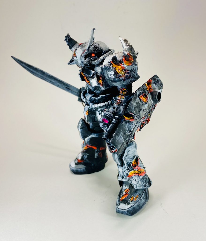 HGグフ◇コミック調タッチ仕上げ–4枚目/制作者：H4co Y