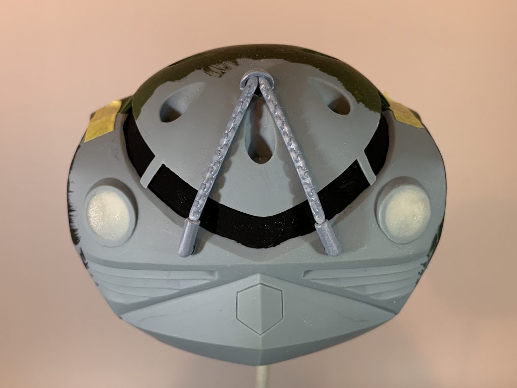 顔面には鼻フックパーツを新造しました。