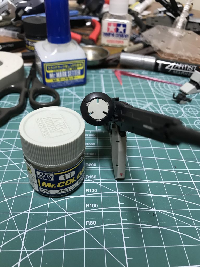 部分塗装がなかなか大変でした