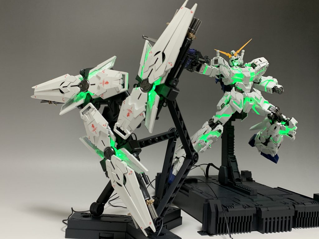 フルアーマーではありませんがシールドファンネルでのポージングもしてみました〜ほんとにこのキットの満足度高くて最高です😎