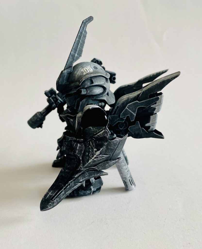 SD◇MSN-06S SINANJU シナンジュ◇2次元彩色迷彩 コミック調タッチ仕上げ–2枚目/制作者：H4co Y