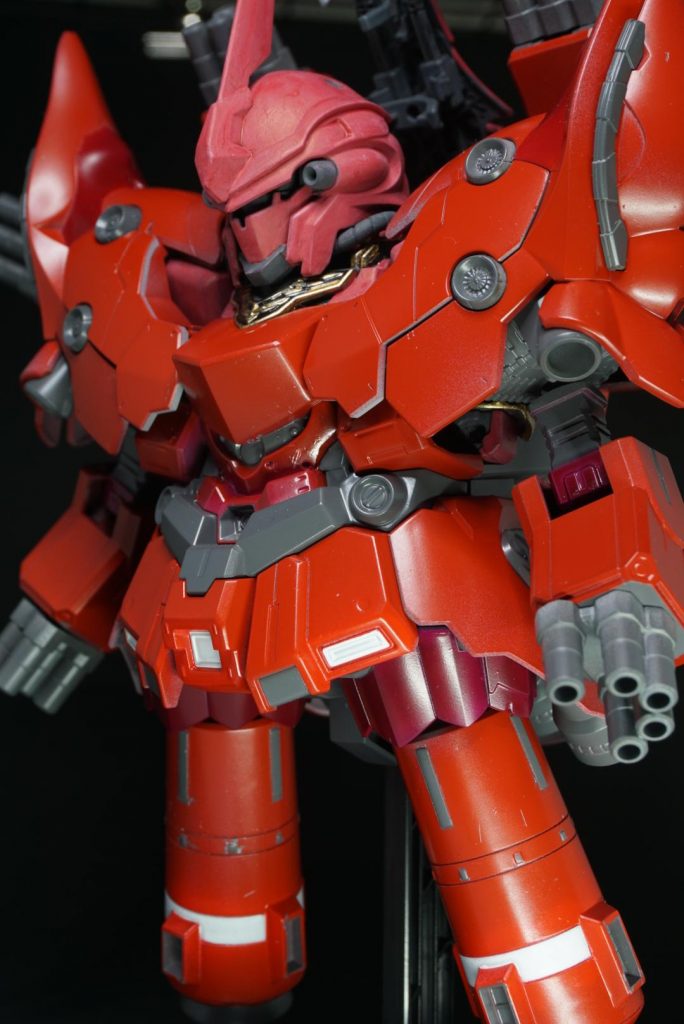 全体。シュツルムブースターのマスキングがそこそこうまくいって満足。