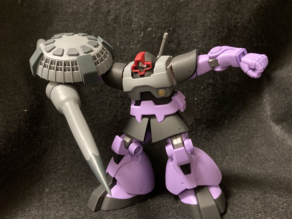 中空にしたお陰でヘタることなく槍を構えることができます！以下製作過程になります(･ω･)ﾉｼ