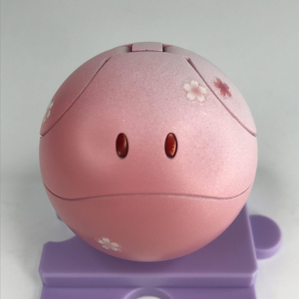 先日、すーぱーふみなを桜カラーにしたのがかなり気に入りました。他にもやってみたくなり、シンプルなハロに白羽の矢が立ちました。