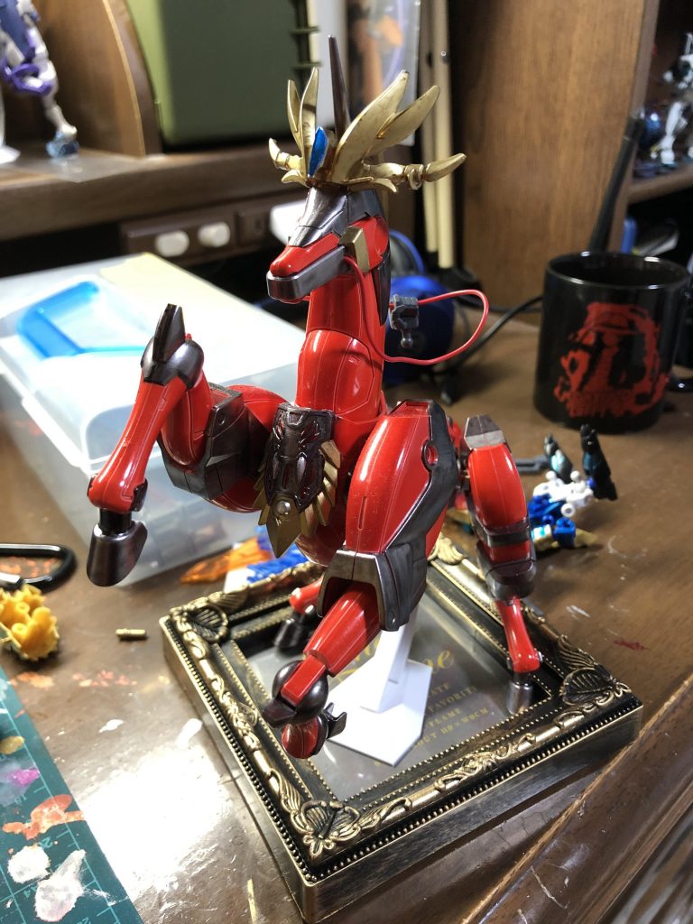 赤兎馬にも孫策のツノ？足して豪華にしました！