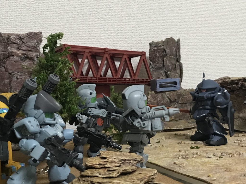 ヴィッシュ「輸送列車見逃してくれたら撤退するよ」レイヤー「OK」確かこんな感じ(うろ覚え)